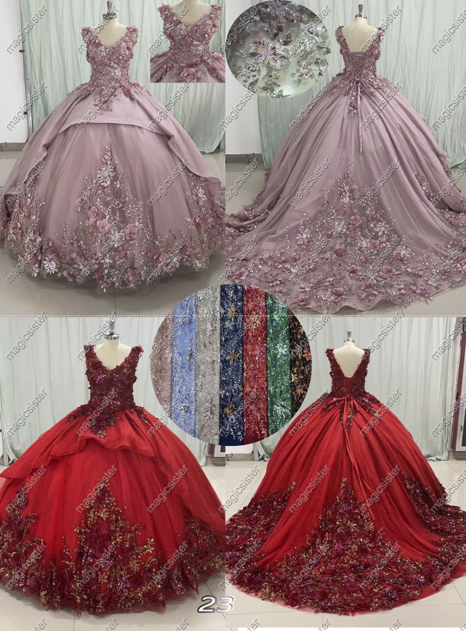 Blush Instock Factory Wholesale Quninceanera Dress