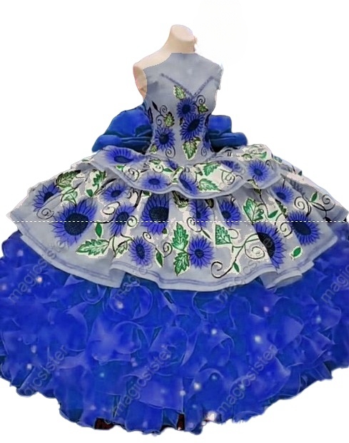 Hot Selling Factory Wholesale Sunflower Quinceanera Dress