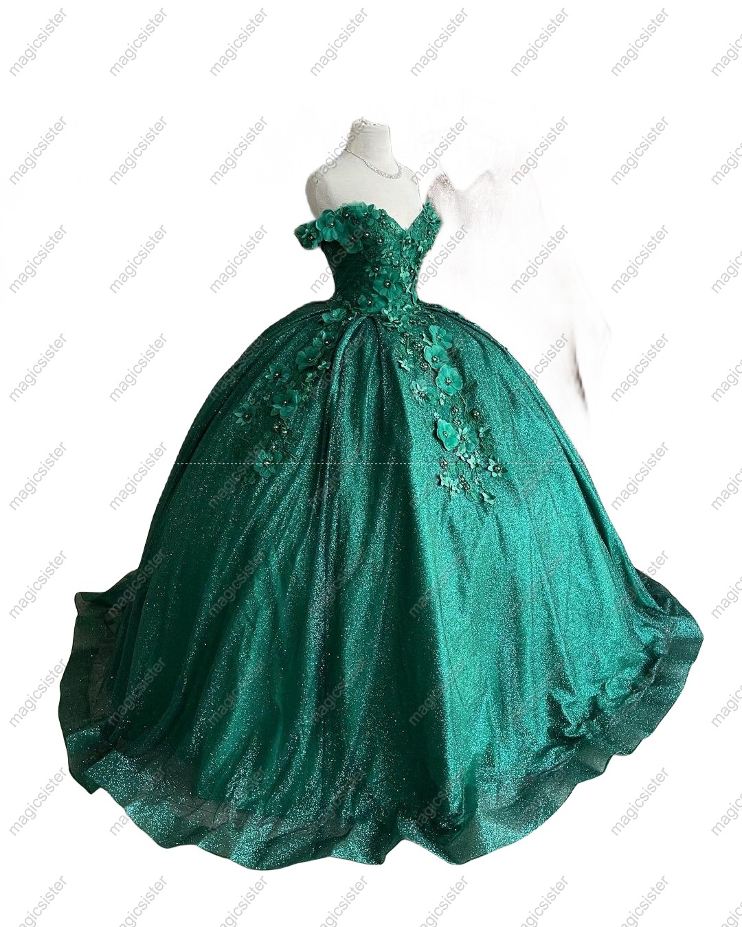 Emerald Green Factory Wholesale Superhot Quinceanera dresses