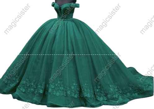 Factory Wholesale Flower Ball Gown Quinceanera Dress