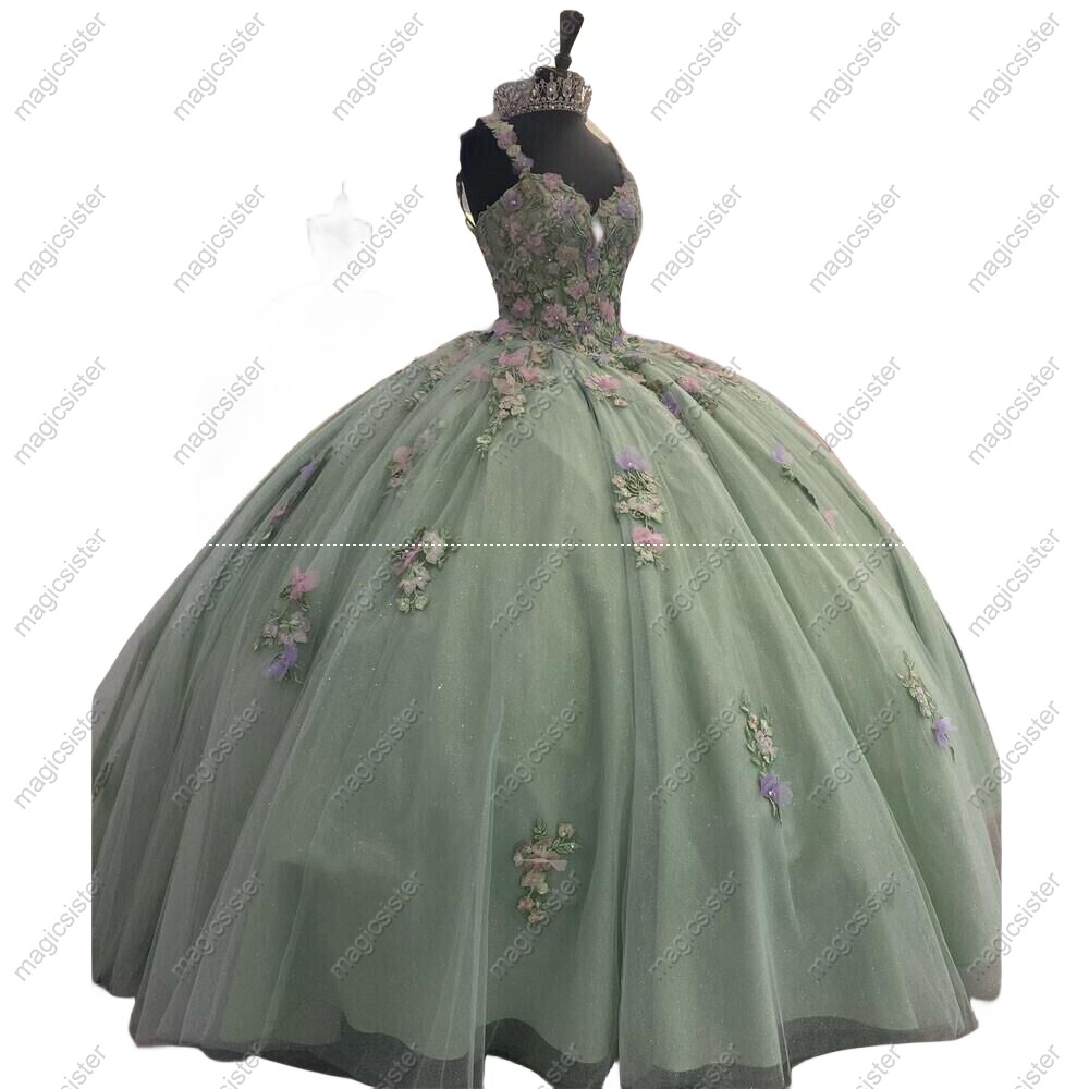 Sage Factory Wholesale Hotselling Customed Make Quinceanera Dress