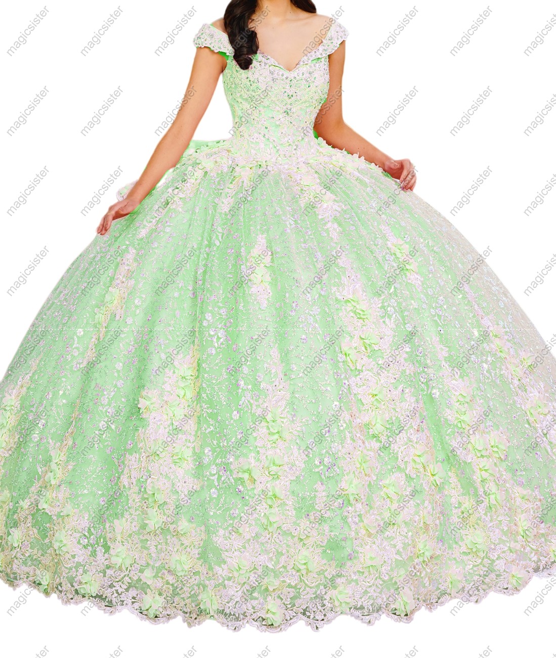 Sage Topselling Customized Quinceanera Dress