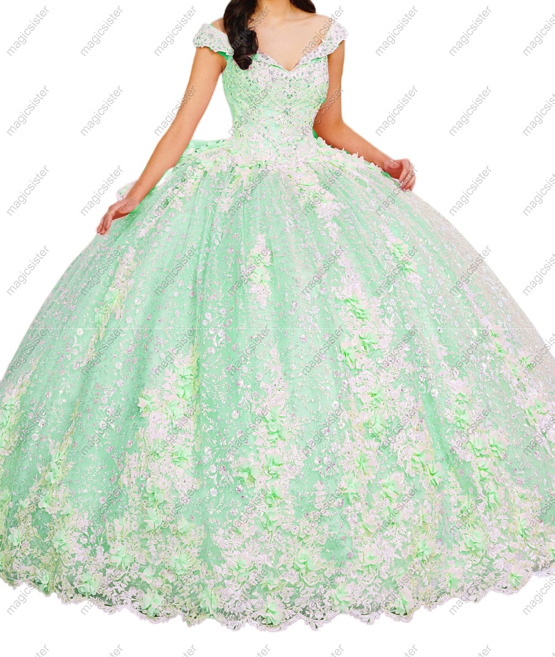 Sage Topselling Customized Quinceanera Dress
