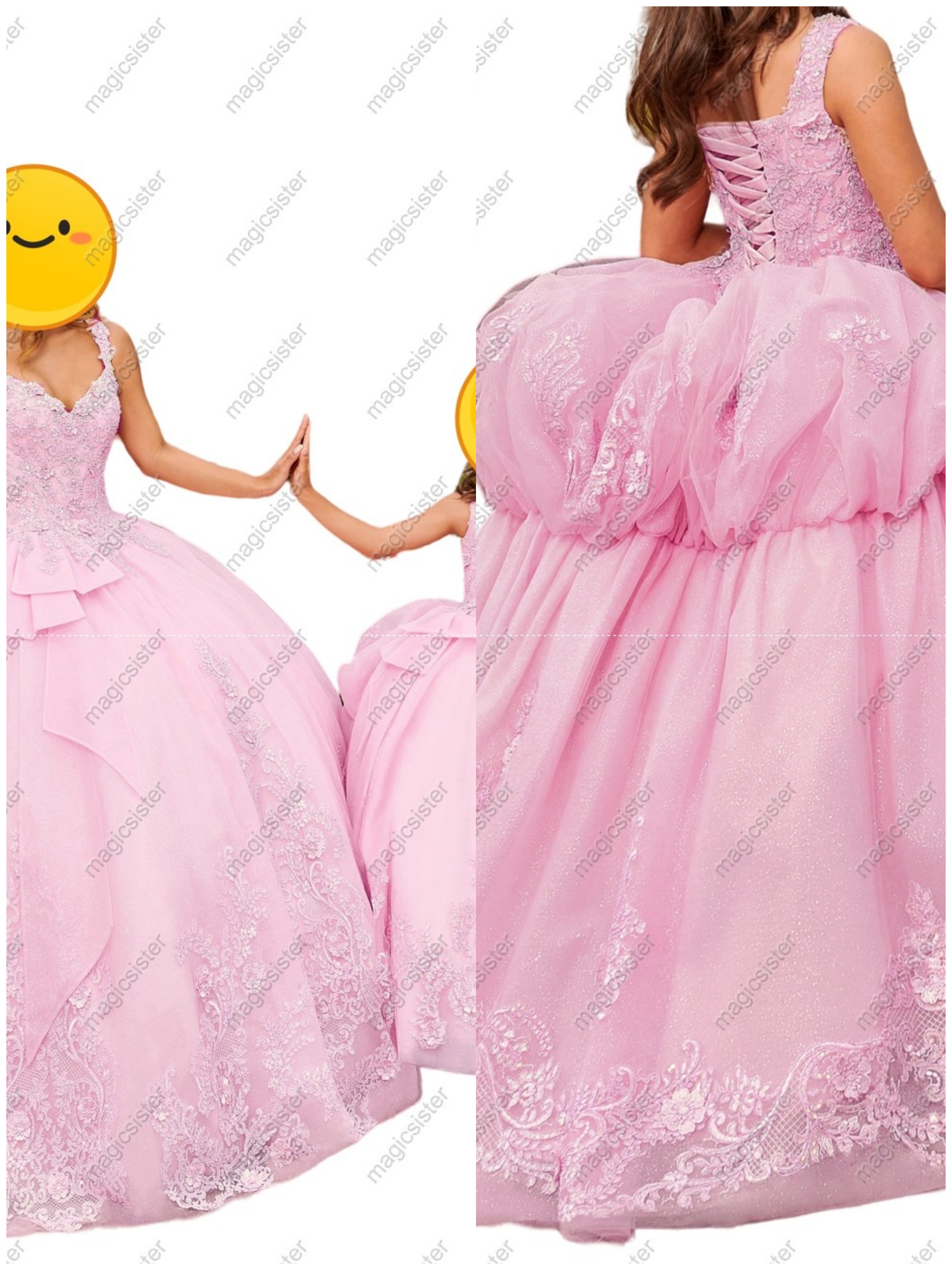Blush Beautiful Mini Quinceanera Dress