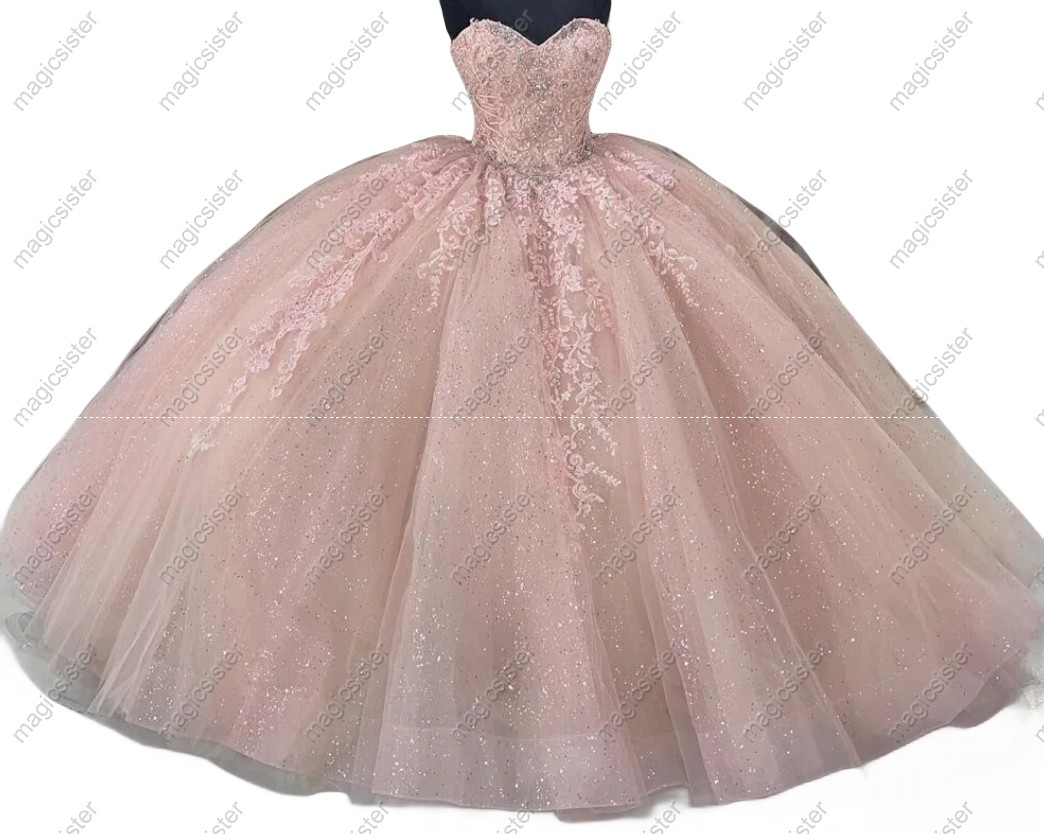 blush Superhot Factory Wholesale Quinceanera Dress