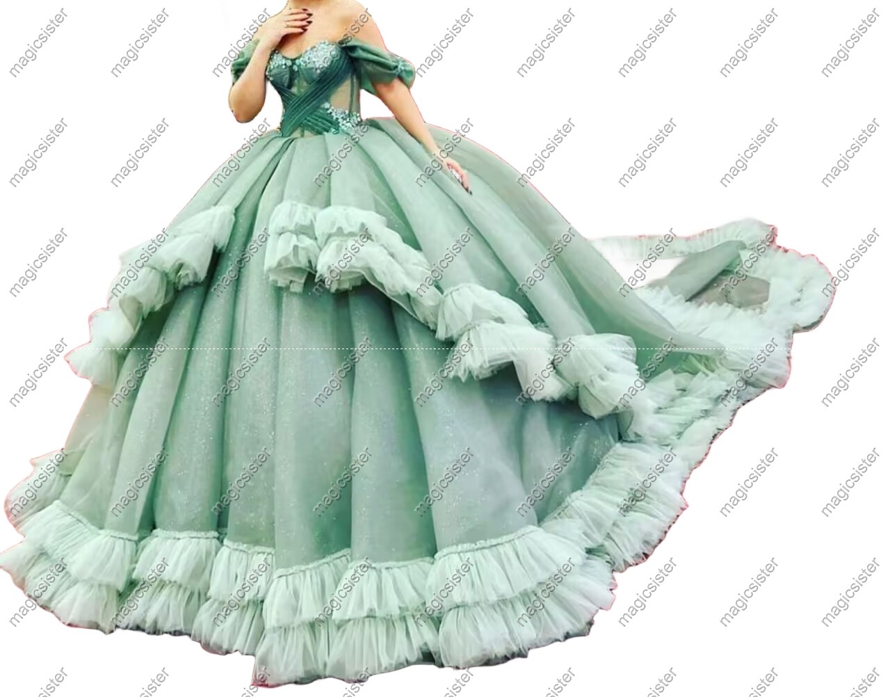 Sage Factory Wholesale Hotselling Matching Barbie and Bear Dress