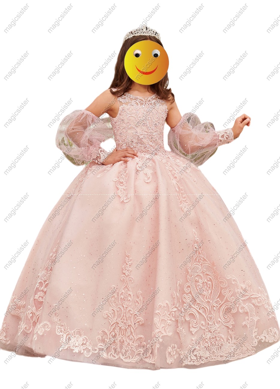 Blush Pretty Factory Wholesale Little Girl Dress