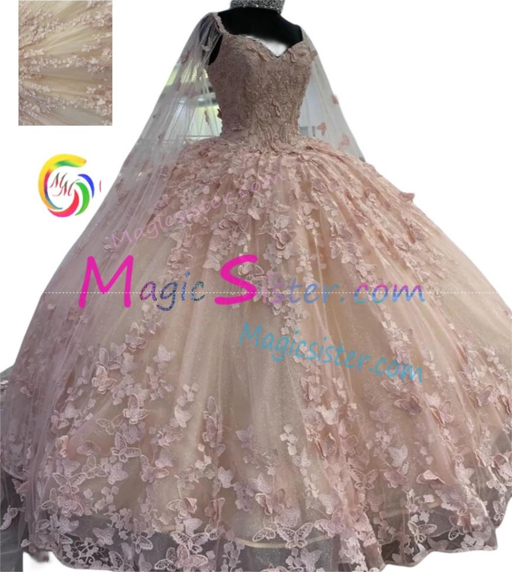 Blush Factory Wholesale New Style Butterfly Quinceanera