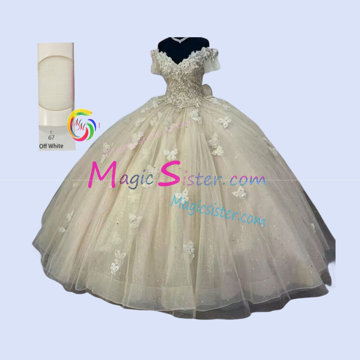 Real Sample Quinceanera Dress