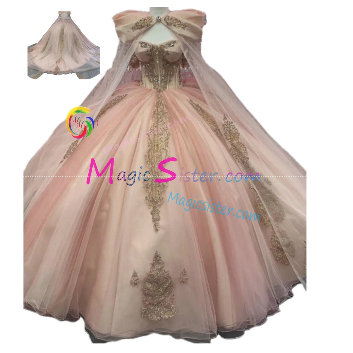 Blush Factory Wholesale Fashion Elegant Quinceanera Dress