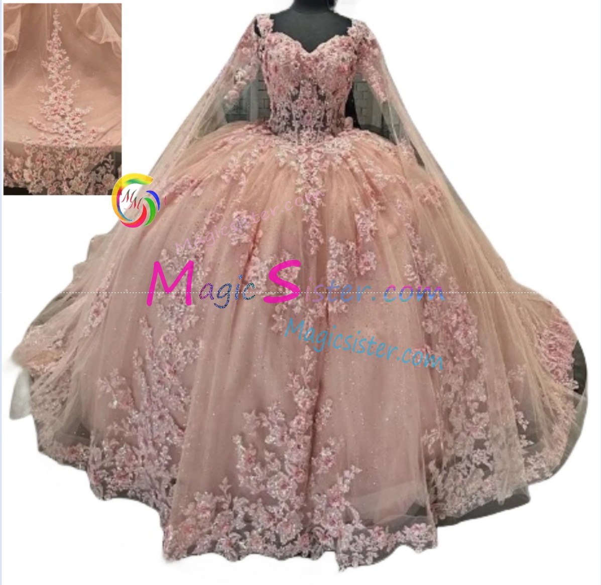 Blush Factory Wholesale Luxurious Elegant Quinceanera Dress