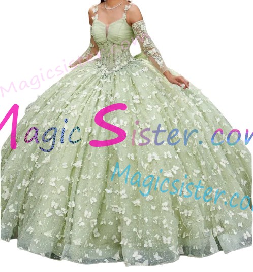 Hotselling TopSelling Sage Quinceanera Dress