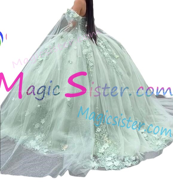 Beautiful TopSelling Sage Quinceanera Dress