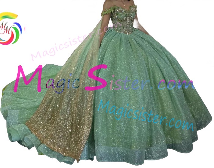 Beautiful TopSelling Sage Quinceanera Dress