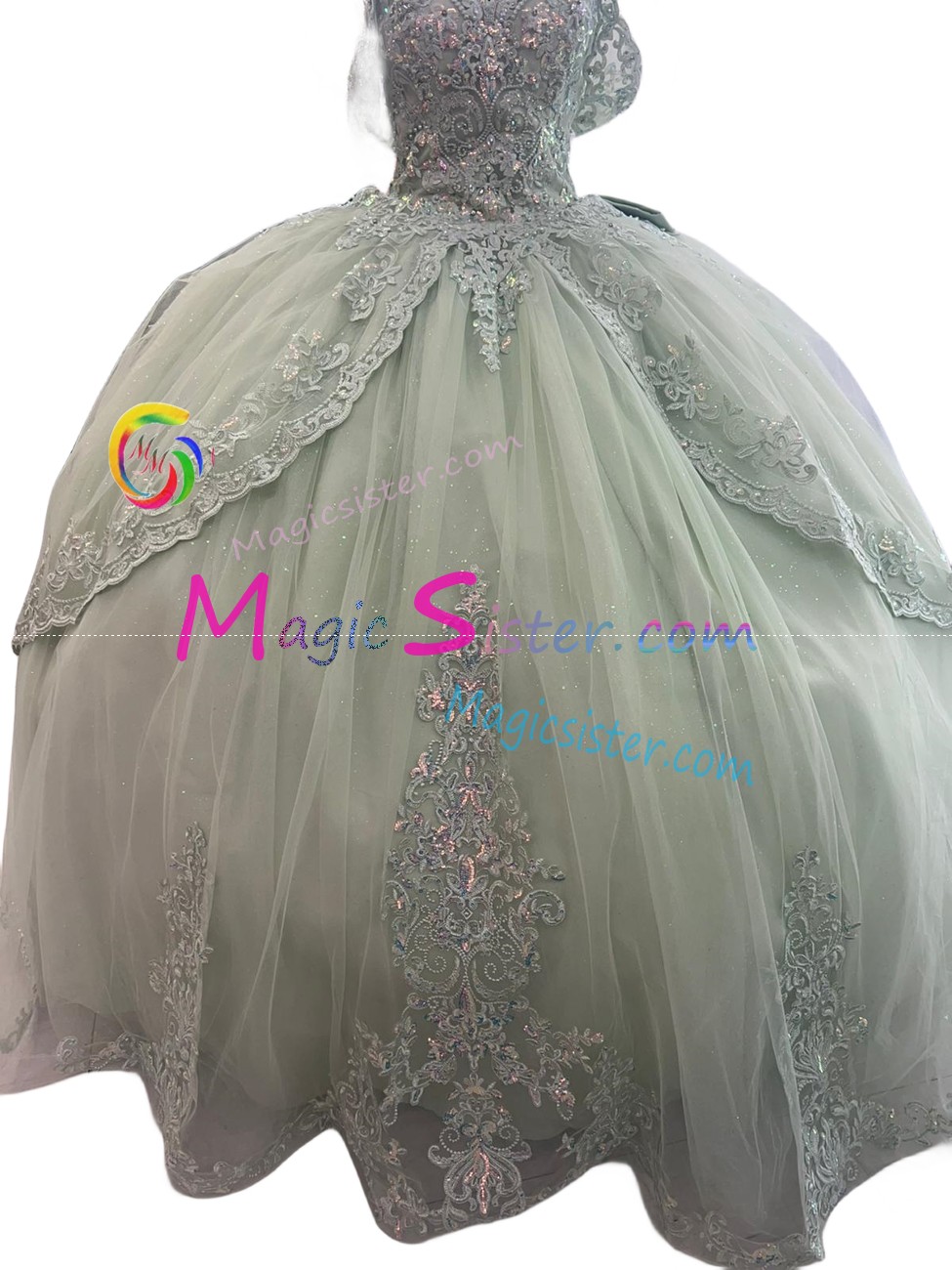 Luxury TopSelling Sage Quinceanera Dress