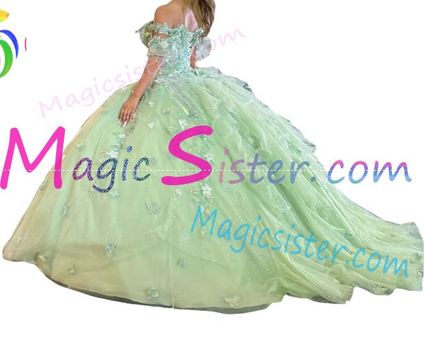 Pretty TopSelling Sage Quinceanera Dress