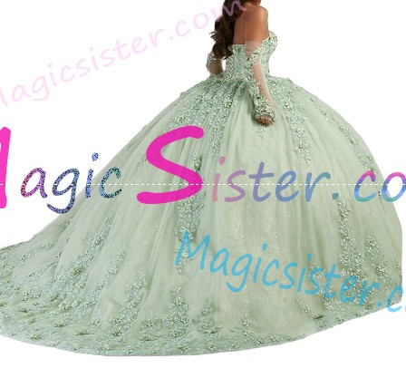 TopSelling Sage Quinceanera Dress