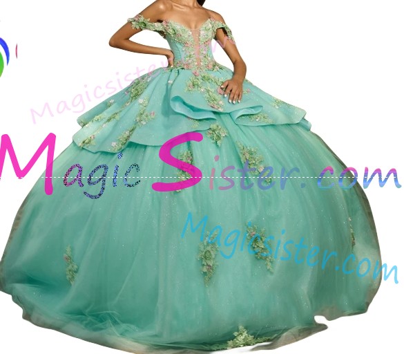 TopSelling Sage Quinceanera Dress