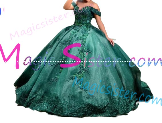 Emerald Green Luxury Topselling Quinceanera