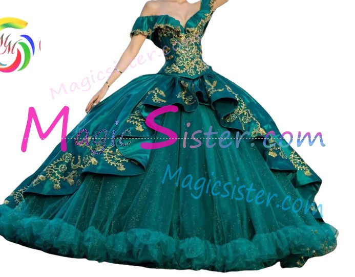 Emerald Green Luxury Topselling Quinceanera