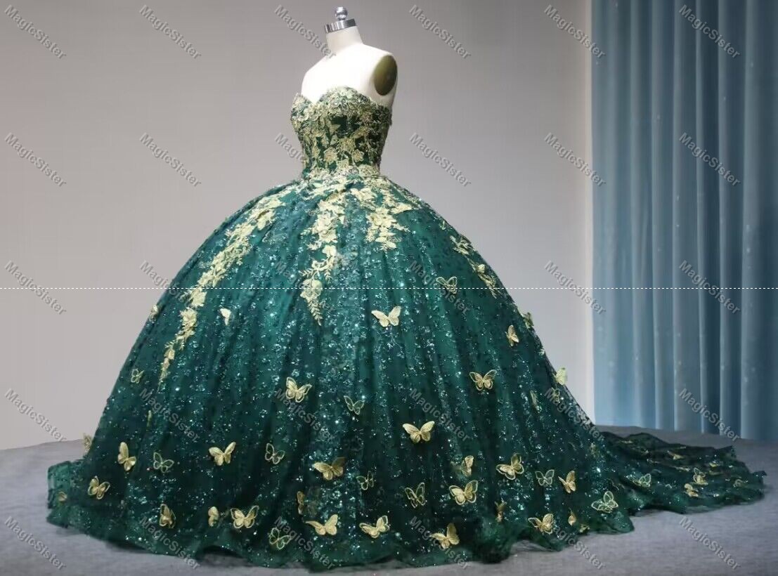 Emerald Green Topselling Quinceanera Dress