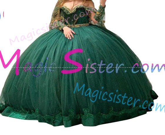 Factory Wholesale Topselling Emerald Green Quinceanera Dress