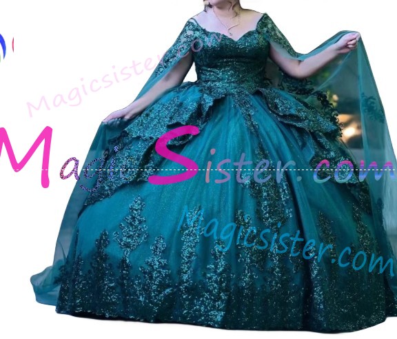 Luxury Topselling Emerald Green Quinceanera Dress