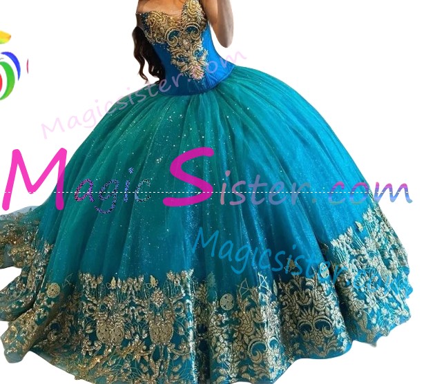 Topselling Emerald Green Quinceanera Dress