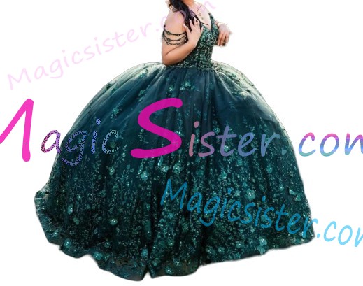 Beautiful Topselling Emerald Green Quinceanera Dress