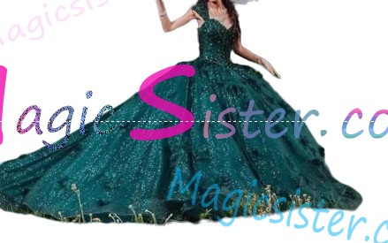 Beautiful Topselling Emerald Green Quinceanera Dress