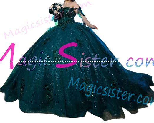 Beautiful Topselling Emerald Green Quinceanera Dress