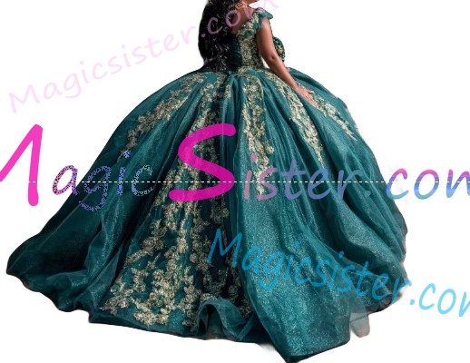 Emerald Green Topselling Quinceanera Dress