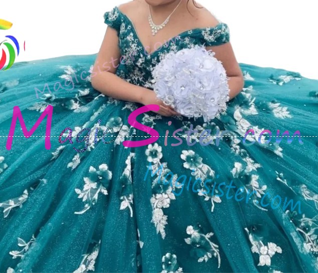 Luxury Topselling Emerald Green Quinceanera Dress