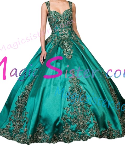 Pretty Topselling Emerald Green Quinceanera Dress