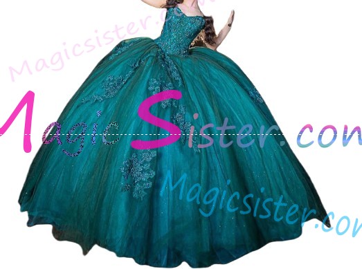 Pretty Topselling Emerald Green Quinceanera Dress