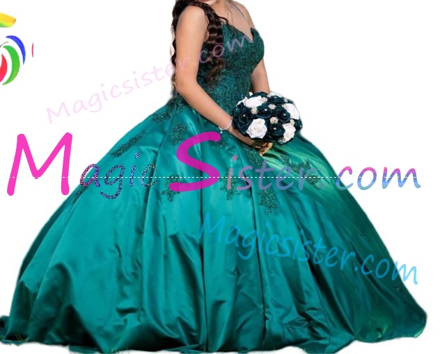 Pretty Topselling Emerald Green Quinceanera Dress