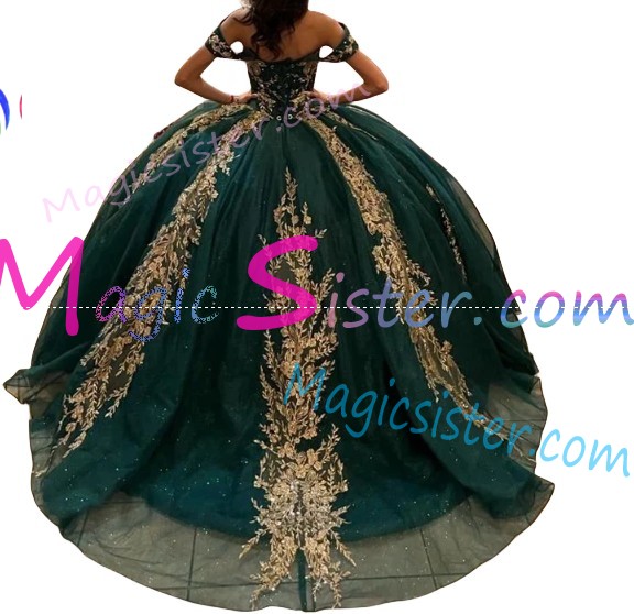 Topselling Emerald Green Quinceanera Dress