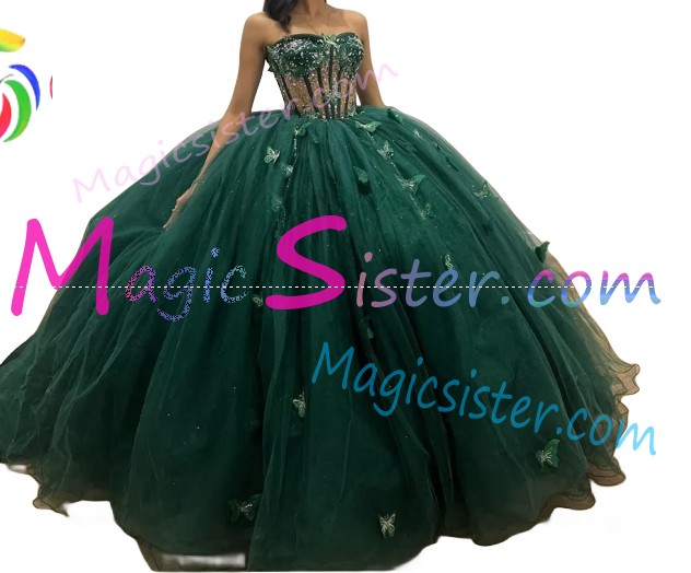 Topselling Emerald Green Quinceanera Dress