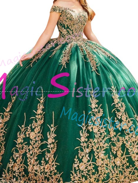 Beautiful Topselling Emerald Green Quinceanera Dress