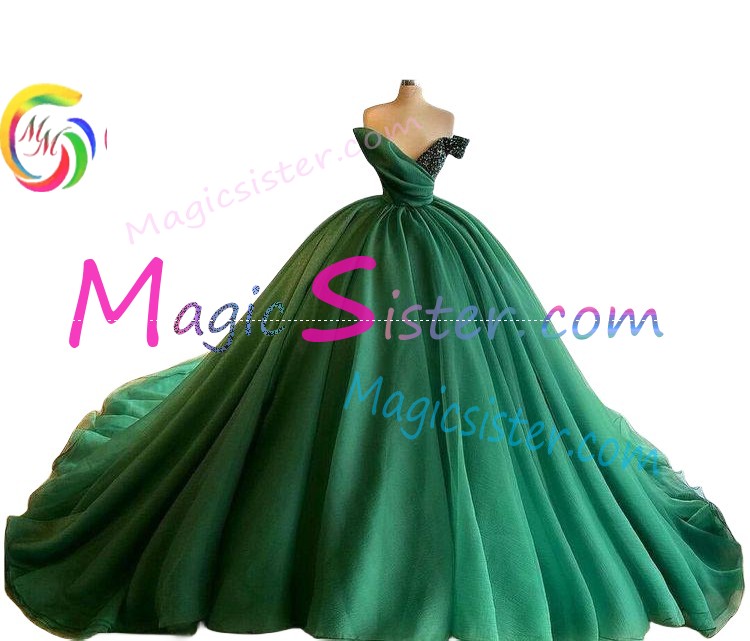 Luxury Topselling Emerald Green Quinceanera Dress