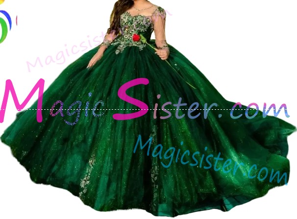 Topselling Emerald Green Quinceanera Dress