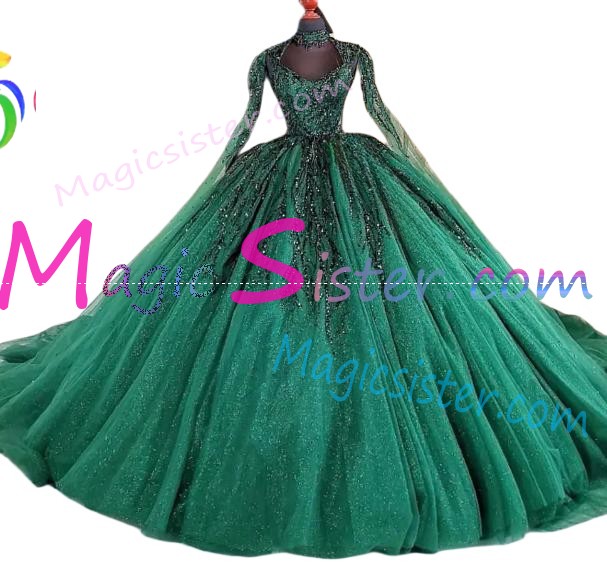 Emerald Green Topselling Quinceanera Dress