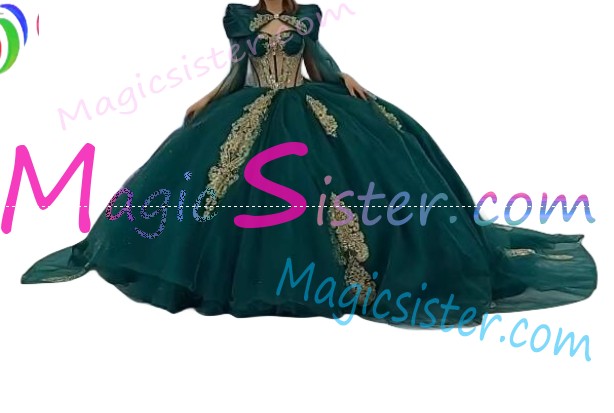 Topselling Emerald Green Quinceanera Dress