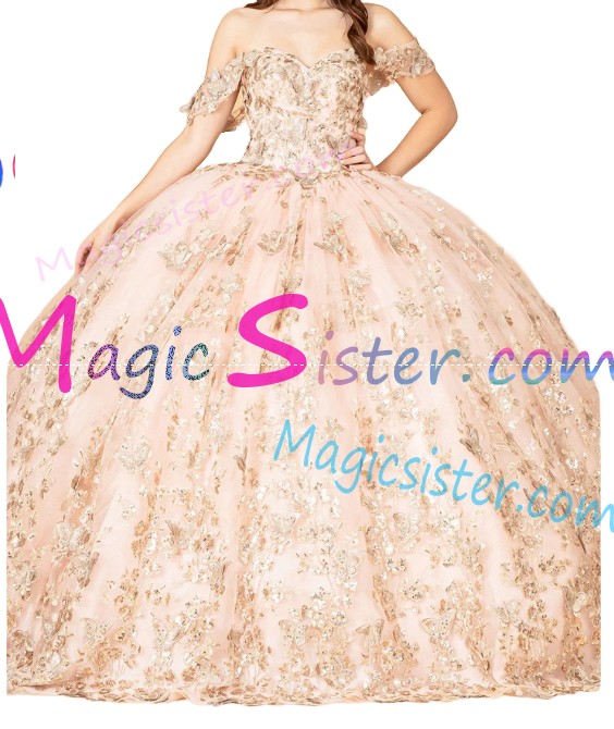 Hotselling Butterfly Quinceanera Dress