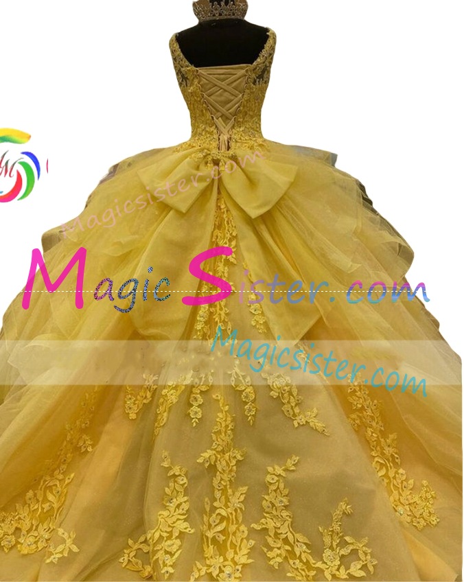 Hotselling New Style Butterfly Quinceanera Dres