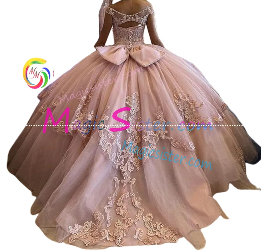 Hotselling New Style Butterfly Quinceanera Dres