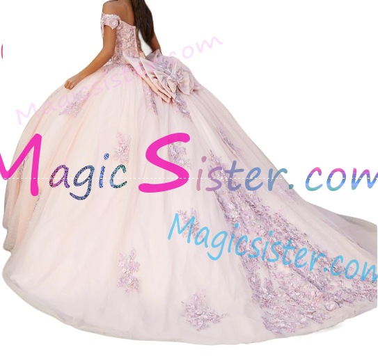 Hotselling New Style Butterfly Quinceanera Dres