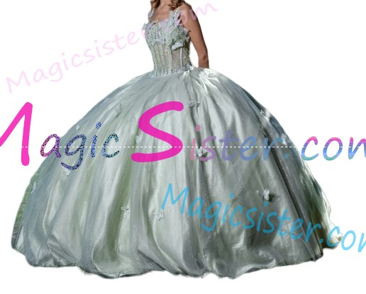 New Style Butterfly Elegant Beautiful Luxurious Quinceanera Dress