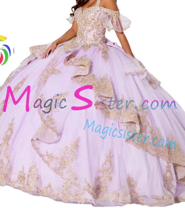 New Style Butterfly Superhot Factory Wholesale Luxurious Quinceanera Dress