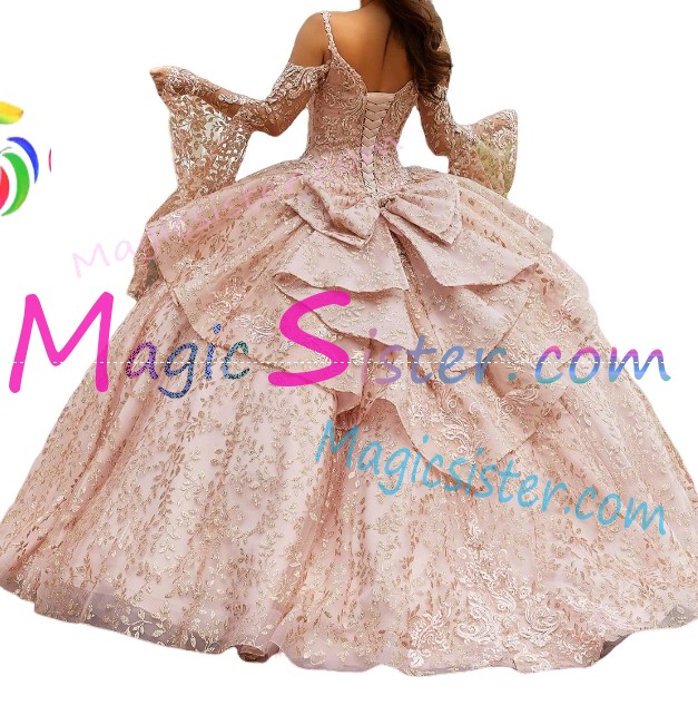 New Style Butterfly Superhot Factory Wholesale Quinceanera Dress